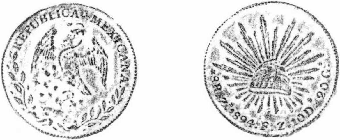 墨西哥银币(俗称鹰洋)